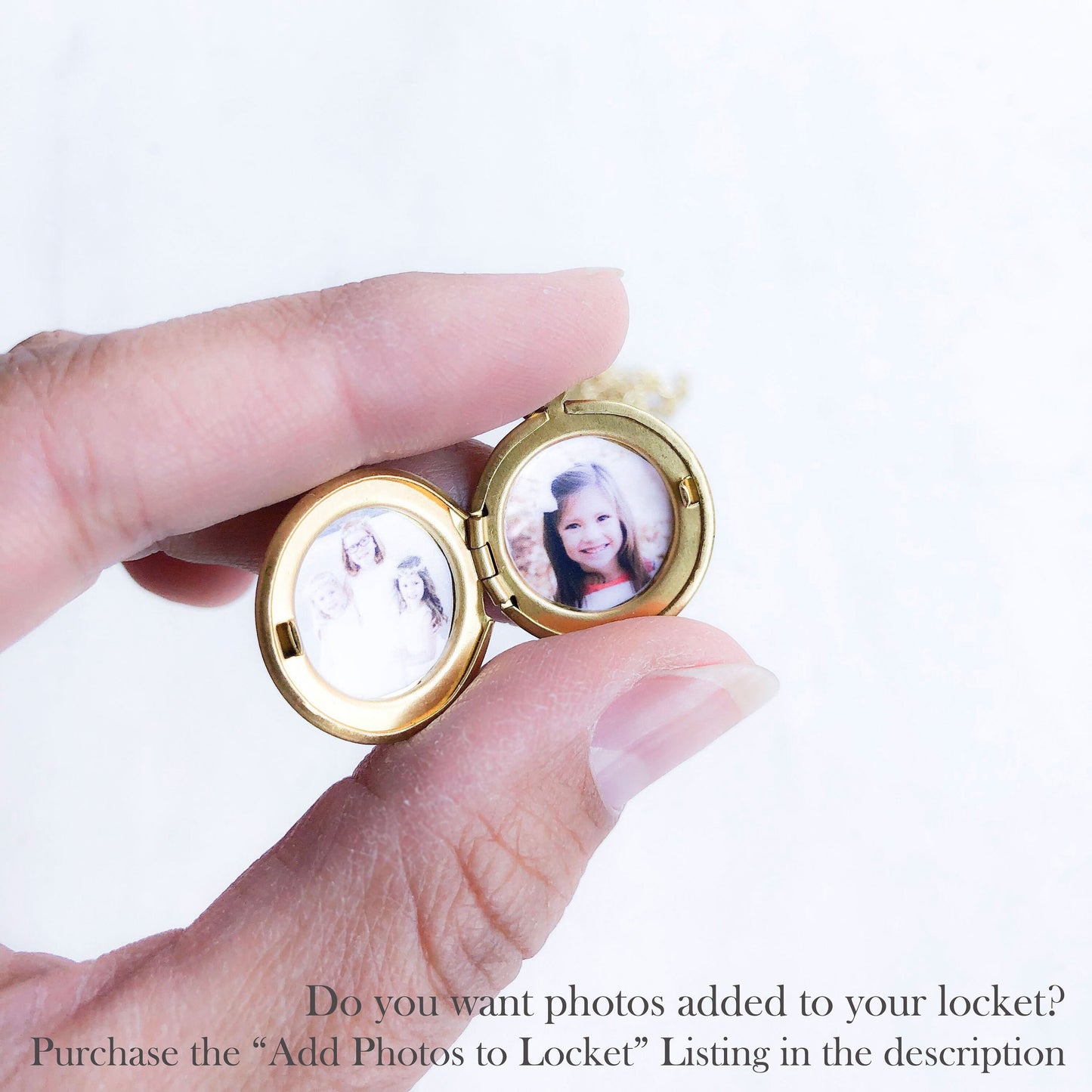 Tiny locket, small gold locket, custom necklace, small locket necklace, dainty locket, vintage locket, Mother's Day gift