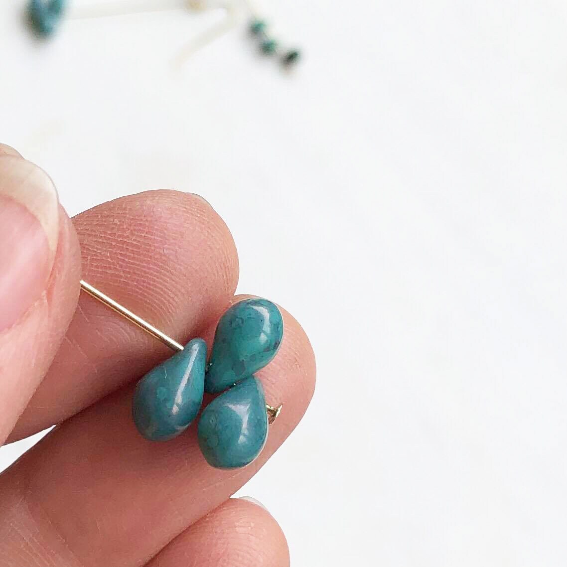 Tear drop earrings, green drop earrings, emerald earrings, turquoise earrings, blue drop earrings, bridesmaid earrings