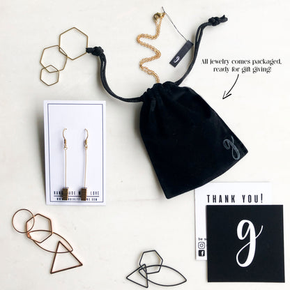 Half Circle Statement Necklace